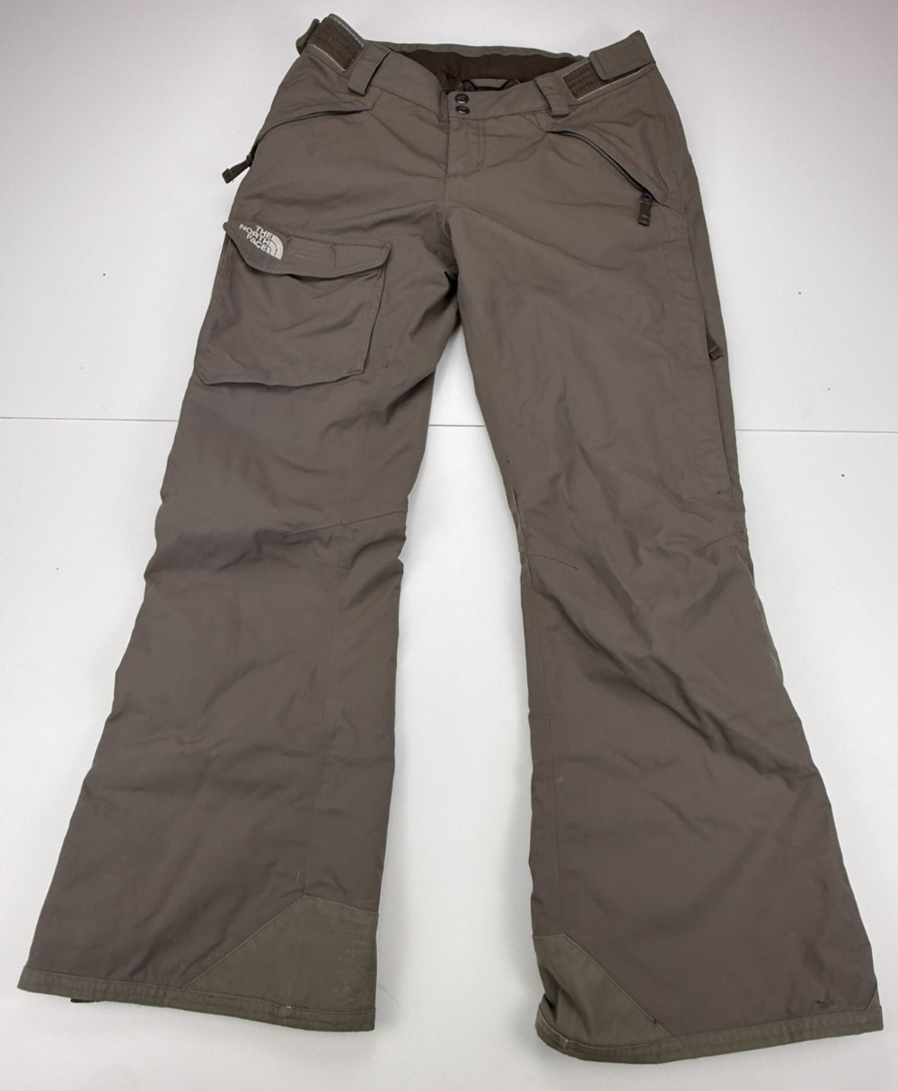 The North Face Women’s Small Brown Ski Snow Pants Cargo Insulated Winter 28 In